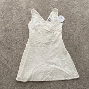 NWT Princess Polly White Mini Dress (perfect dress for a graduation!)
